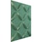 Ekena Millwork 19 5/8in. W x 19 5/8in. H Wallflower EnduraWall Decorative 3D Wall Panel Covers 2.67 Sq. Ft. WP20X20WAFSM - alternate 5
